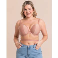 Curvy Kate Superhero Multiway Padded Plunge Bra - Latte