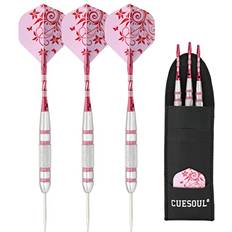 Cuesoul Steel Tip Darts Set 22 Grams 3 Pcs