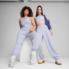 Joggingbukser - Lilla Puma Wardrobe Essentials Relaxed Sweatpants - Blue