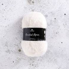 Svarta Fåret Brushed Alpaca Garn 00 Neutral Hvid 50 g