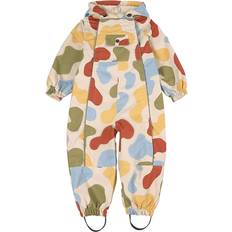 Kuling Flyverdragter Børnetøj Kuling Milano Skaloverall Spring Graphic 74 cm - Creme