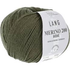 Lang Yarns Merino 200 Bébé Oliven