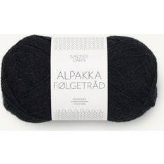 Sandnes Garn Alpakka Følgetråd 1099 Sort