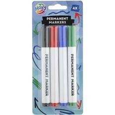 Creative Craft Group Permanent Markers 4pcs