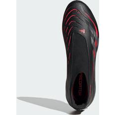 Soft Ground (SG) - adidas Predator Football Shoes adidas Predator League Laceless Astro Turf Football Boot - Black