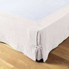 Cache Sommiers Gaze De Coton Uni 90x190 cm Cache Sommier (190x)