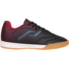 Kinder Fussball-Hallenschuhe Classic VI IN JR - Black/Red/Anthracite