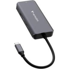 Verbatim 100W 6-Port USB-C Multiport Hub with Ethernet