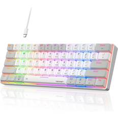 Tecknet 60% Mechanical Gaming Keyboard RGB Backlit
