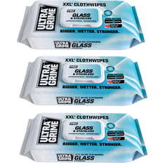 UltraGrime PRO Glass & Stainles Surface Cleaning Cloths 50 Wipes X 3