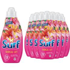 Cleaning Equipment & Cleaning Agents Surf Tropical Lily Laundry Detergent 24 Washes 650ml 8 Pack