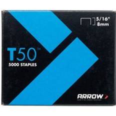 Arrow A505 T50 Staples 8mm Pack 5000 4 x 1250