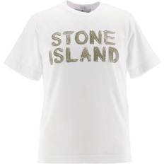 Stone Island T-shirt - Hvid M. Print
