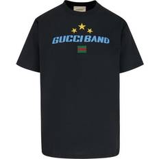 Gucci Unisex T-shirts Gucci Short-Sleeve Over T-Shirt - Black