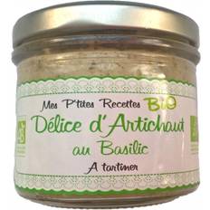 Fromages Bio Artichaut Basilic Pot 100g