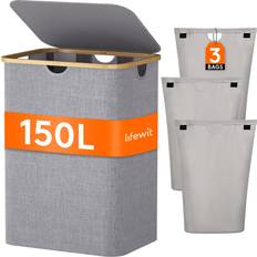 Lifewit 150L Laundry Basket with Lid