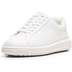 Bershka Shoes Bershka Lace Up Trainer - White