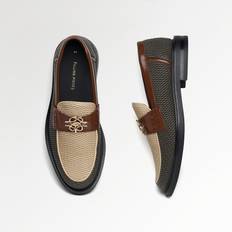 Gröna - Herr Loafers Filling Pieces Textil Herr Loafers Reed - Grön