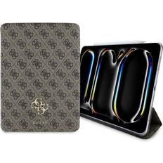 iPad Pro 11 2024 Tasche Book Case Cover Folio Magnet 4G Big Logo Brown