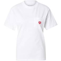 Carhartt WIP Women T-shirts Carhartt WIP Pocket Heart T-Shirt - Red
