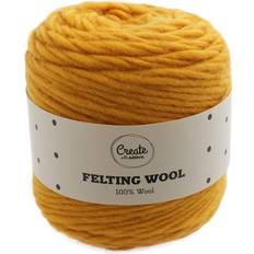 Adlibris Felting Wool 100 g Mustard Yellow A102