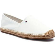 Dame - Hvid Espadrillos Tommy Hilfiger Espadrillos Flag Canvas - Beige
