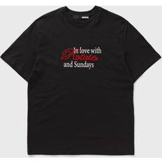 ROTATE Birger Christensen Thin Jersey Tshirt Dam Kortärmade T-shirts - Black