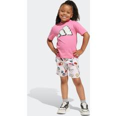adidas Fun Tee Set - Rosa