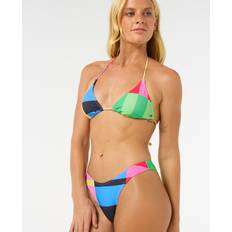 Multifarvet Bikinitoppe Rip Curl Womens Las Dalias Sliding Tri Bikini Top - Multico