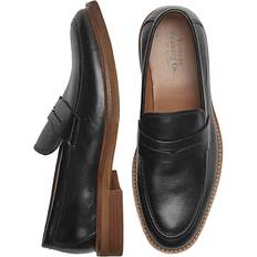 Vintage Foundry Co Men's Bradford Leather Penny Loafers - Black