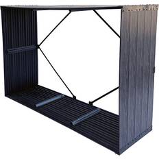 Dancover Wood Storage Raised Garden Bed 1.5x0.5x1 m 2 Pcs Left