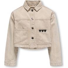 Kids Only Twill Jakke - Feather Gray