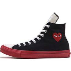 Converse x Comme Des Garons Play Chuck Taylor High - Black Red