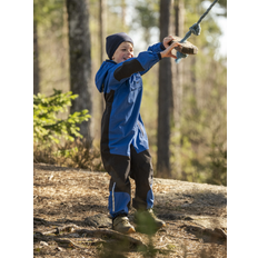 Bergans Flyverdragter Børnetøj Bergans Kid's Lilletind Coverall - Olympic Blue/Dark Shadow Grey