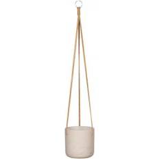 Pottery Pots Eco-line Hangende Bloempot S 15x15 cm Charlie Lichtgrijs