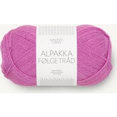 Sandnes Garn Alpakka Følgetråd 4628 Magenta