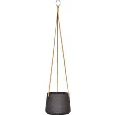 Pottery Pots Eco-line Hangende Bloempot M 17x14 cm Patt Zwart