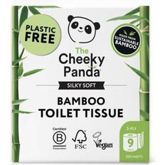 The Cheeky Panda Bamboo Toilet Paper 9 Rolls