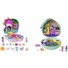 Polly Pocket Unicorn Forest Compact Tea Party Themed Playset GTN15
