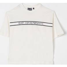 Emporio Armani Boys Extended Logo Short Sleeve T-Shirt - White