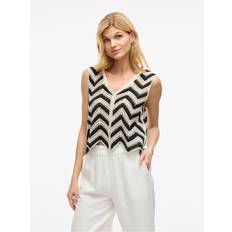 Mesh Tank Tops Vila Viserilda Crochet Vest Top