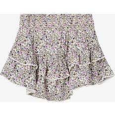 Vita Kjolar Barnkläder Kids Only Kjol KogGlow - Cloud Dansare/Ditsy Flowers - Vit