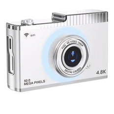 Digital Cameras Tauoh Fotocamera Digitale 4K FHD 50MP 2.4 Pollici