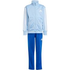 Multifärgade Tracksuits Barnkläder adidas Trainingsanzug Kinder - Glow Blue/White