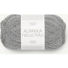 Sandnes Garn Alpakka Følgetråd 1042 Gråmeleret