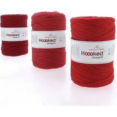 Hoooked Zpagetti Medium Trikågarn 450g Röd ZP004-7