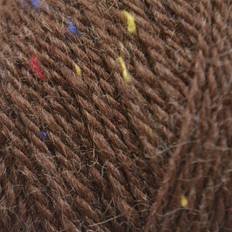Yarn & Needlework Supplies Colourlab Aran Tweed 1215 Chocolate Brown