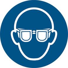 Sicherheitspiktogramm Schutzbrille 200mm
