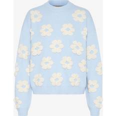 CULTURE Sweatere CULTURE Pullover Cu Charla - Blå
