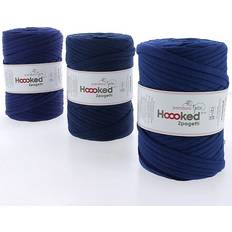 Hoooked Zpagetti Medium Trikågarn 450g Blå ZP004-15